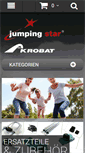 Mobile Screenshot of jumping-star.de
