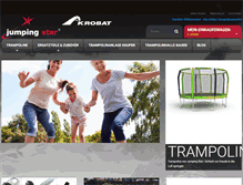 Tablet Screenshot of jumping-star.de